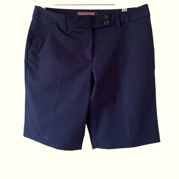 Vineyard Vines Navy Blue Women's Shorts - Picture 1 of 4